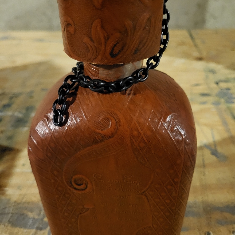 Leather bottle